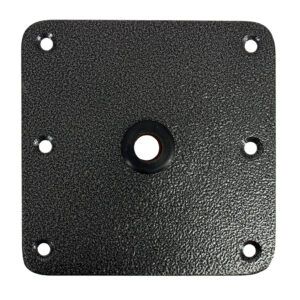 Image 1: Springfield KingPin™ Standard Square Steel Base - 7"x7" - Kennedy Base