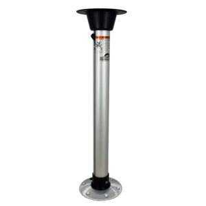 Image 1: Springfield 2-3/8" Thread-Lock™ Uni-Lock Table Pedestal Package - 27"