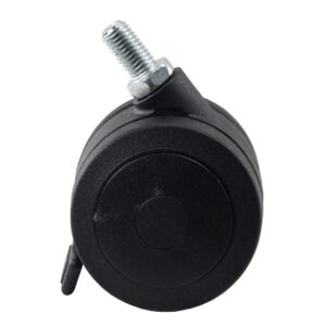 Image 1: Springfield 5-Legged Deck Base Caster Replacement - 75mm w/Brake Urethane