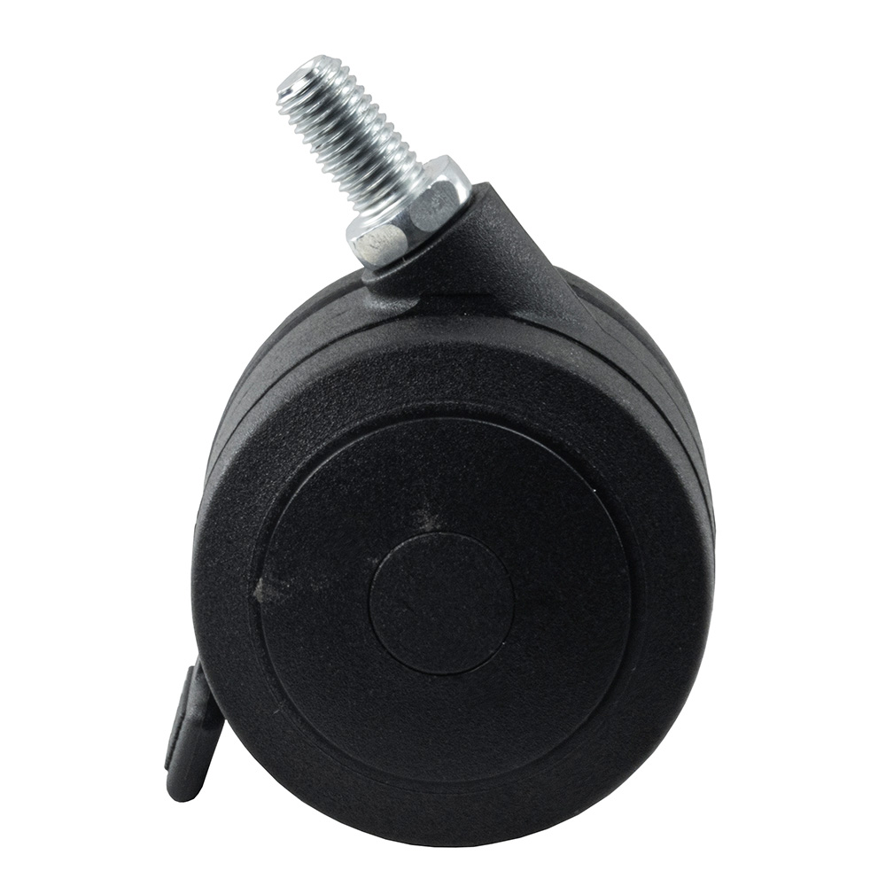 Image 1: Springfield 5-Legged Deck Base Caster Replacement - 75mm w/Brake Urethane