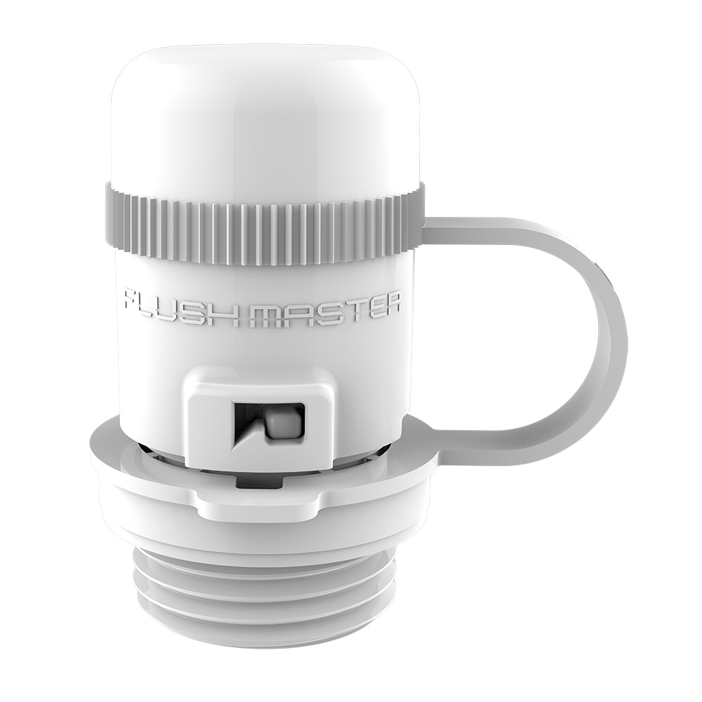 Image 3: Flushmaster Flush Port Quick Connect f/Suzuki - White
