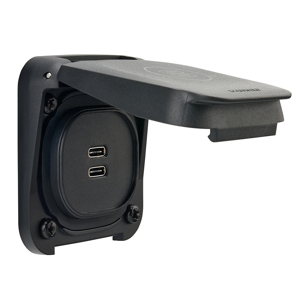 Image 1: Scanstrut Ventura Series Dual USB-C Socket
