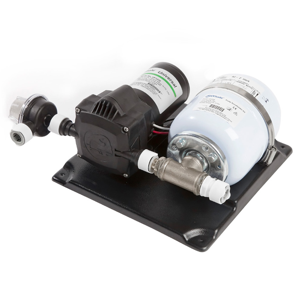 Image 1: Whale Accumulator Pump Kit - 12V - 10A - 22PSI