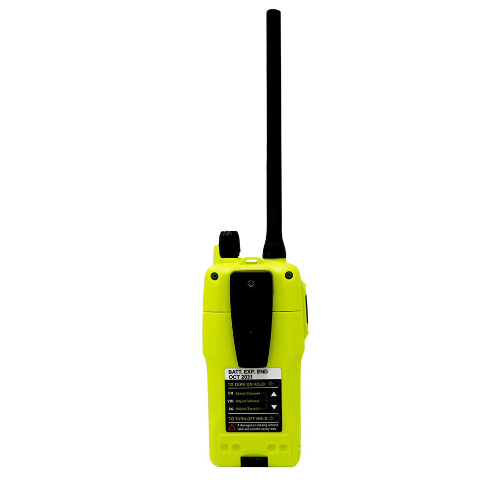 Image 2: ACR SR303 Survival Radio VHF Multi-Channel GMDSS/FCC/MED w/Replaceable Lithium Ion Battery