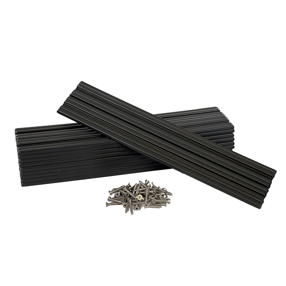 Image 1: Caliber Marine Slides 3"x15" Black *10-Pack