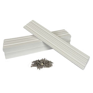 Image 1: Caliber Marine Slides 3"x15" White *10-Pack