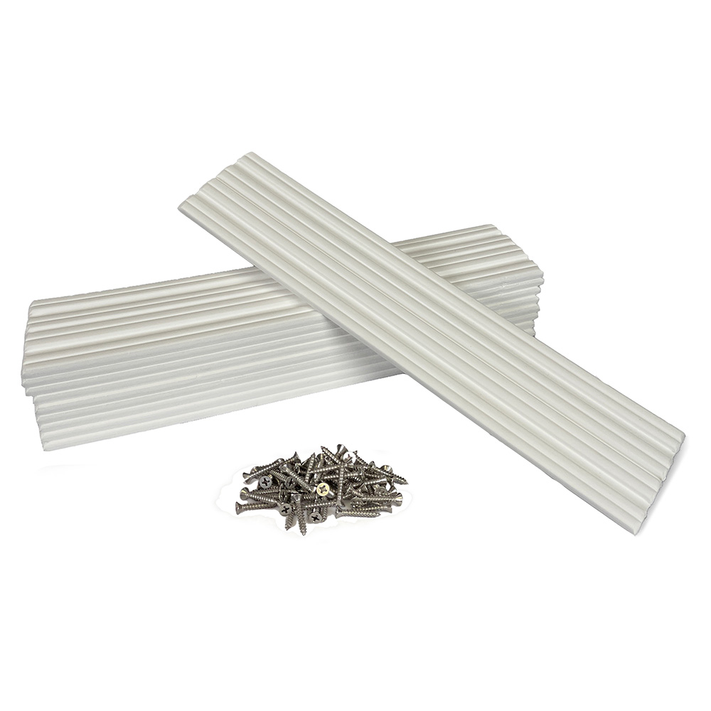 Image 1: Caliber Marine Slides 3"x15" White *10-Pack
