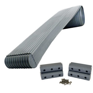 Image 1: Caliber BunkWrap Kit - Grey 24' x 2" x 6" Roll + 4 Caps + HRDW Roll + 4 Endcaps & Stainless Steel Hardware