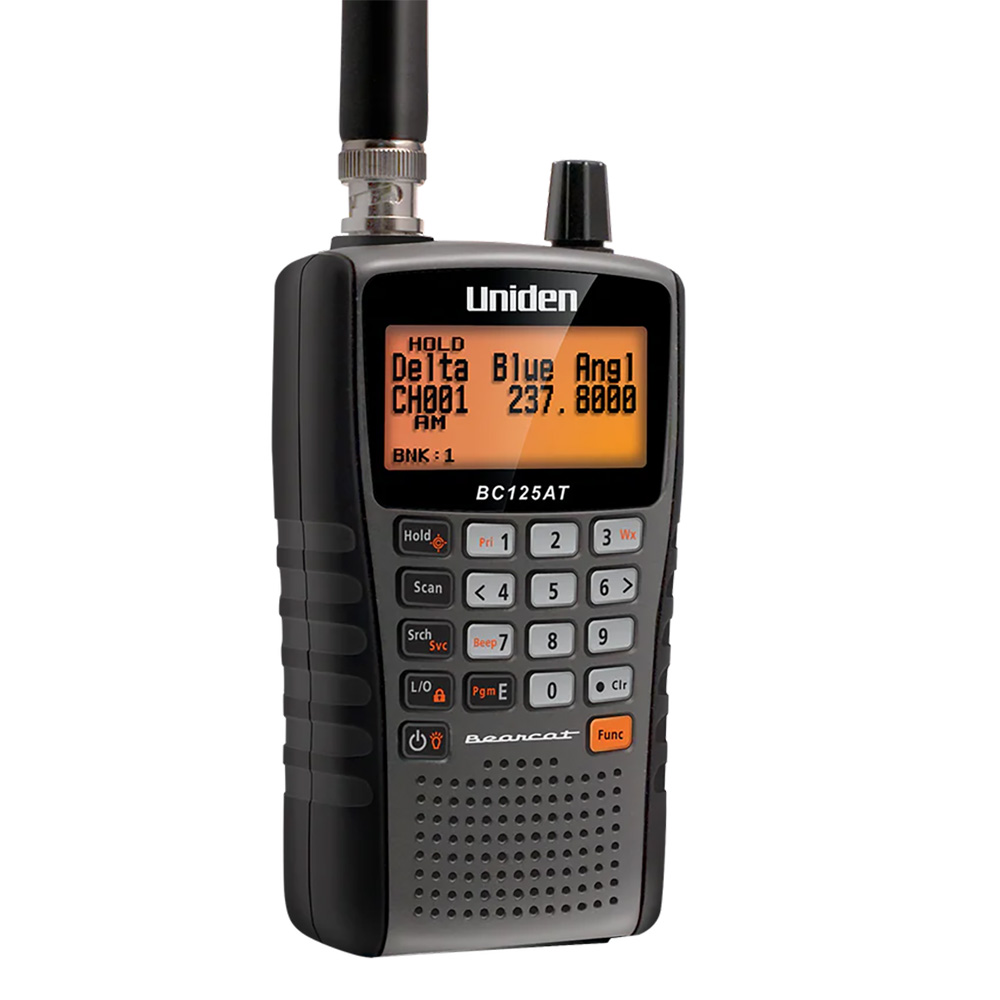Image 1: Uniden BC125AT Feature-Rich Analog Handheld Scanner