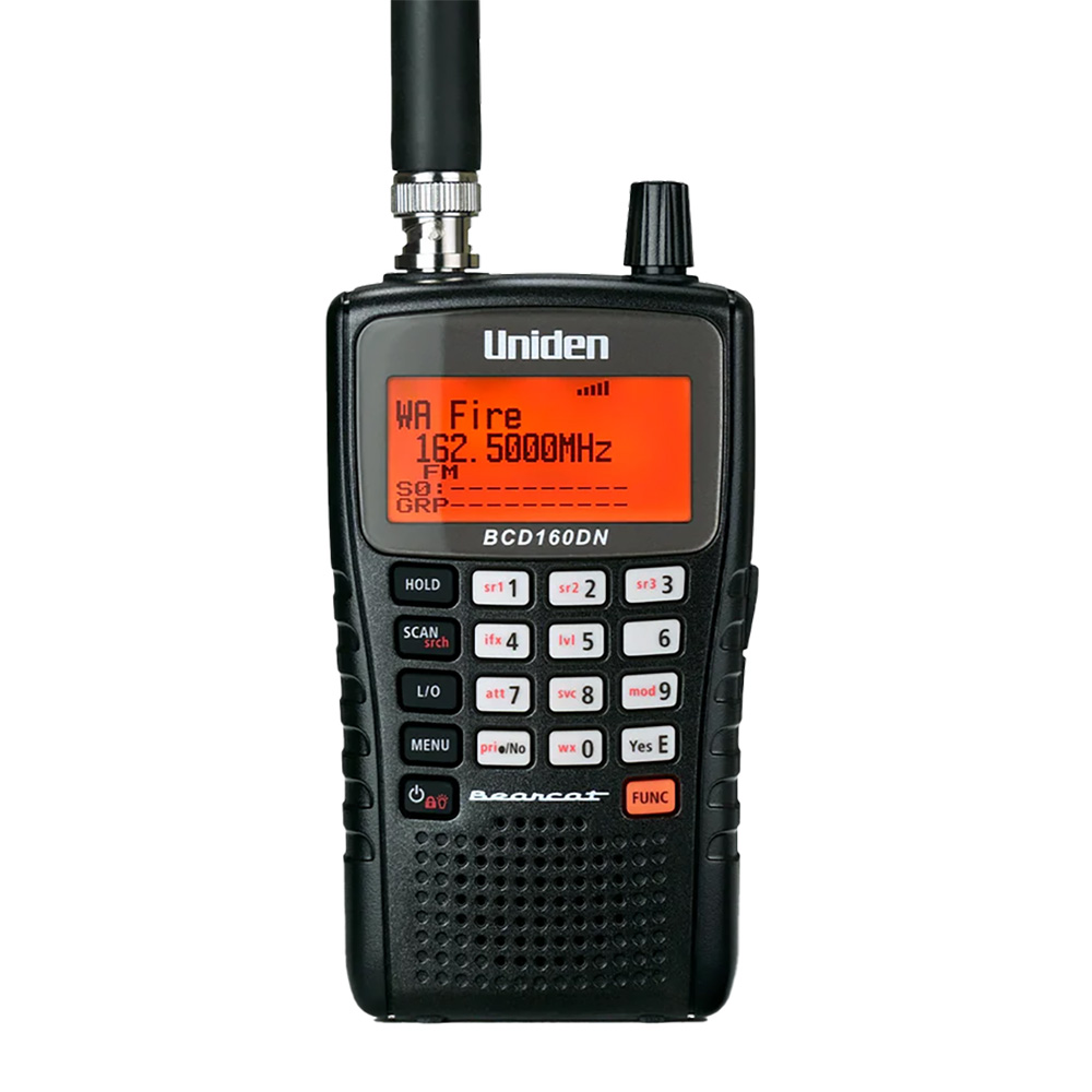 Image 1: Uniden BCD160DN Feature-Packed Digital Handheld Scanner