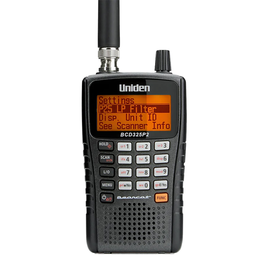 Image 1: Uniden BCD325P2 Compact Digital Handheld Scanner