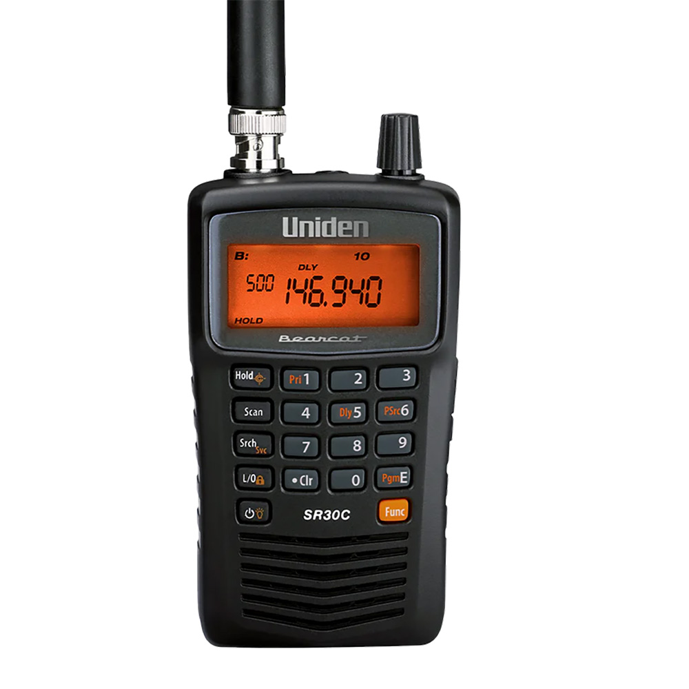 Image 1: Uniden Bearcat SR30C Versatile Analog Handheld Scanner