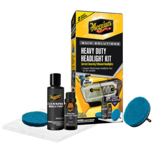 Image 1: Meguiar's Quik Solutions Heavy Duty Headlight Kit