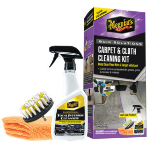 Image 1: Meguiar's Quik Solutions Carpet & Cloth Cleaning Kit