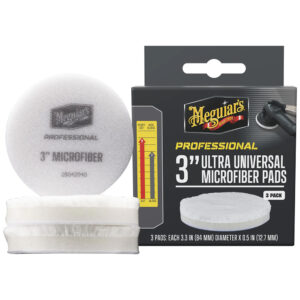 Image 1: Meguiar's Professional 3" Ultra Universal Microfiber Pads *3-Pack
