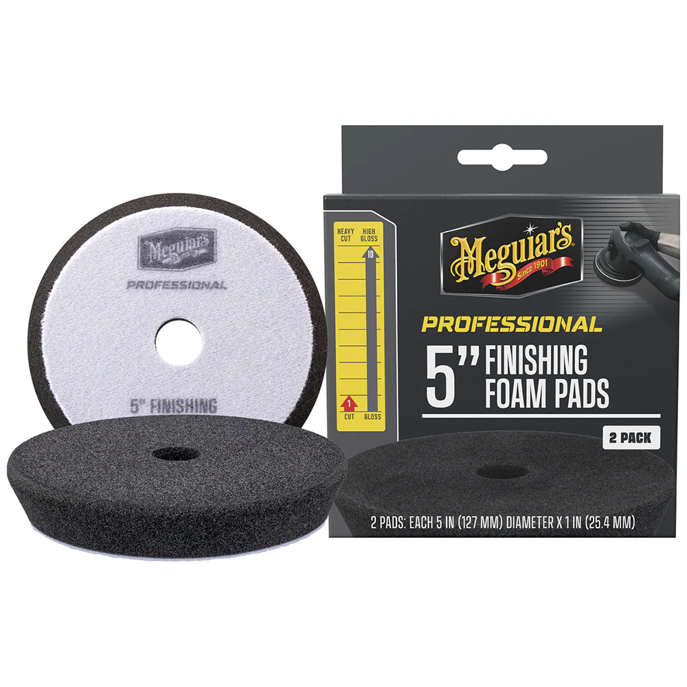 Image 1: Meguiar's Professional 5" Finishing Foam Pads *2-Pack