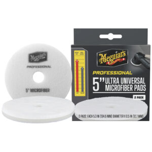 Image 1: Meguiar's Professional 5" Ultra Universal Microfiber Pads *2-Pack