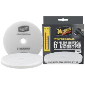 Image 1: Meguiar's Professional 6" Ultra Universal Microfiber Pads *2-Pack