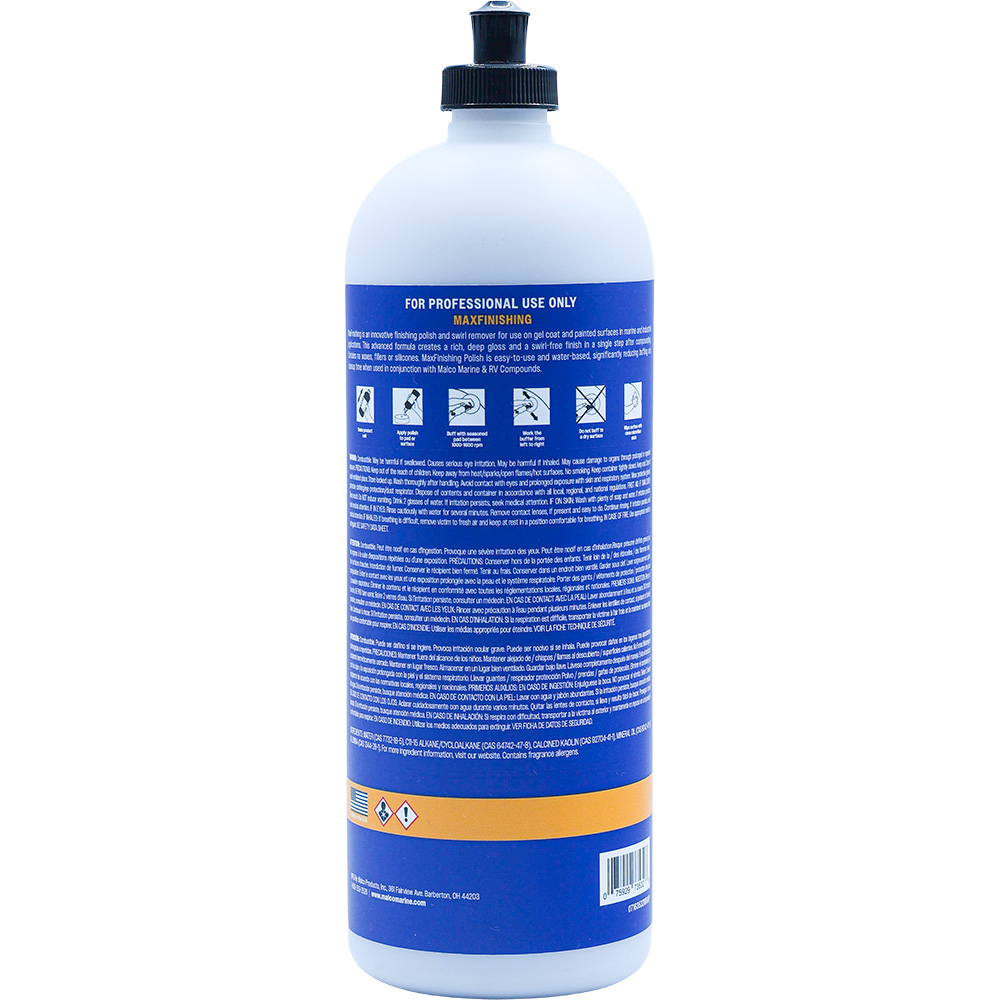 Image 2: Malco MaxFinishing Polish - 32oz