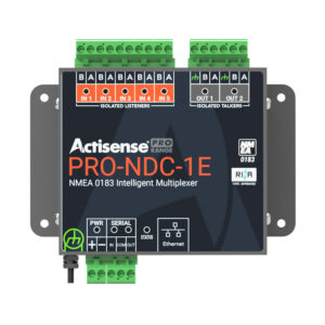 Image 1: Actisense PRO NMEA 0183 Multiplexer - 5 Inputs & 2 ISO-Drive Outputs, Ethernet & Serial Connections
