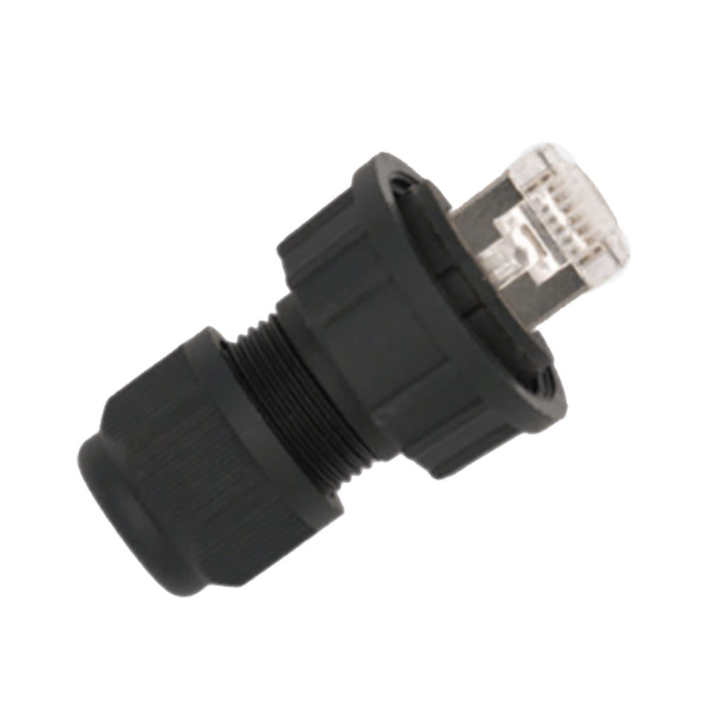 Image 1: Actisense RJ45 Waterproof Ethernet Connector f/NDC-5