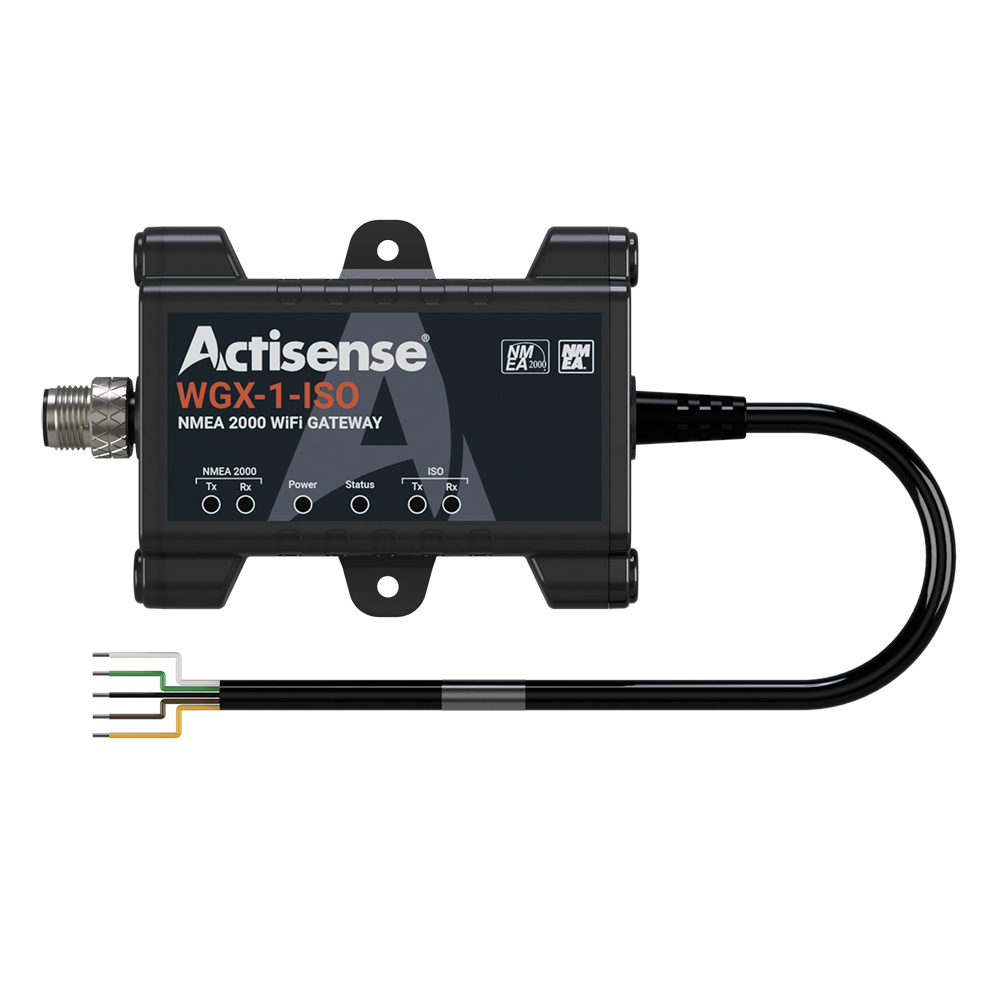 Image 1: Actisense NMEA 0183 to NMEA2000 Gateway w/WiFi & PC Interface - ISO Connection