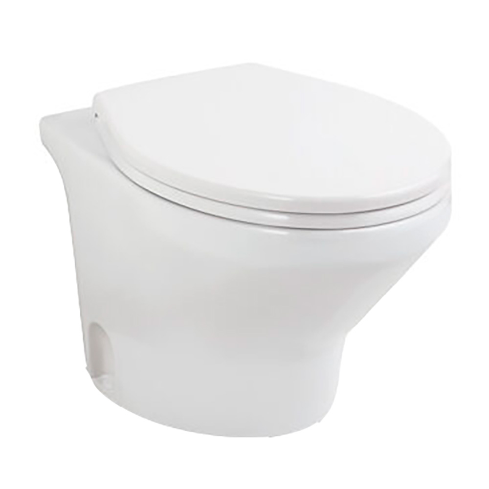 Image 1: Thetford Compass Touch Toilet - Low, White - 12V