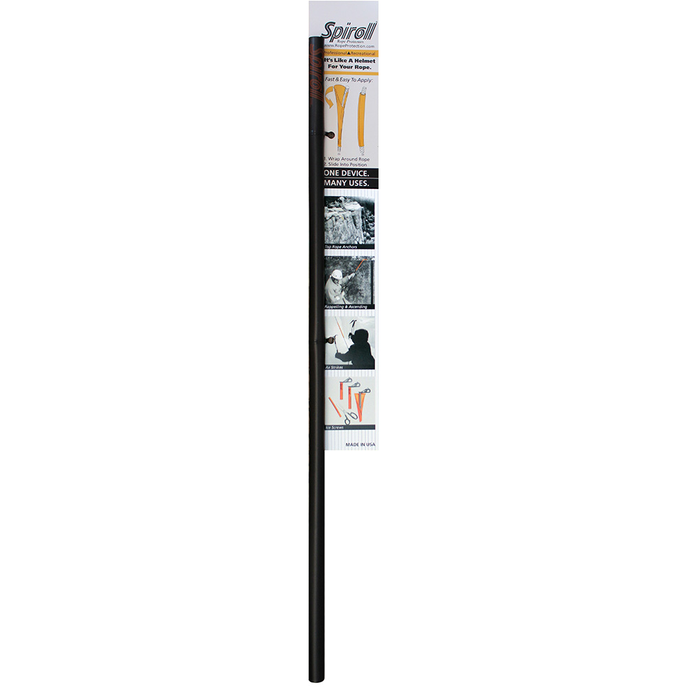 Image 1: Spiroll Rope Protector Black f/Lines 1/2" & Greater
