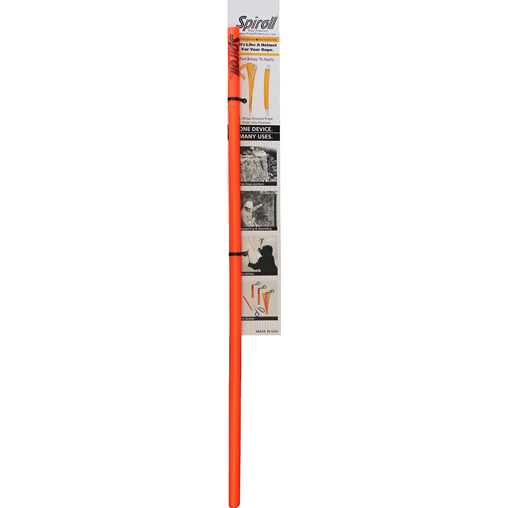 Image 1: Spiroll Rope Protector Orange f/Lines 1/2" & Greater