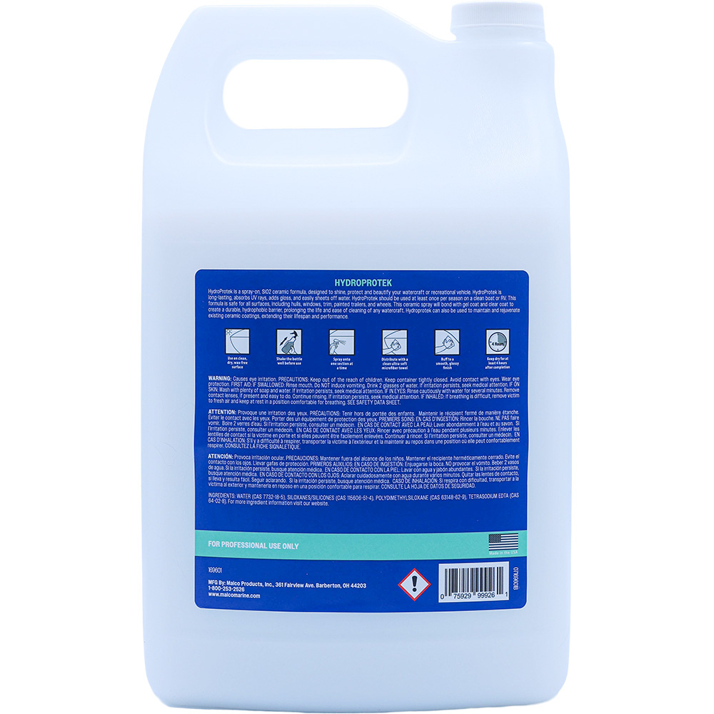 Image 2: Malco HydroProtek Ceramic Spray - 1 Gallon