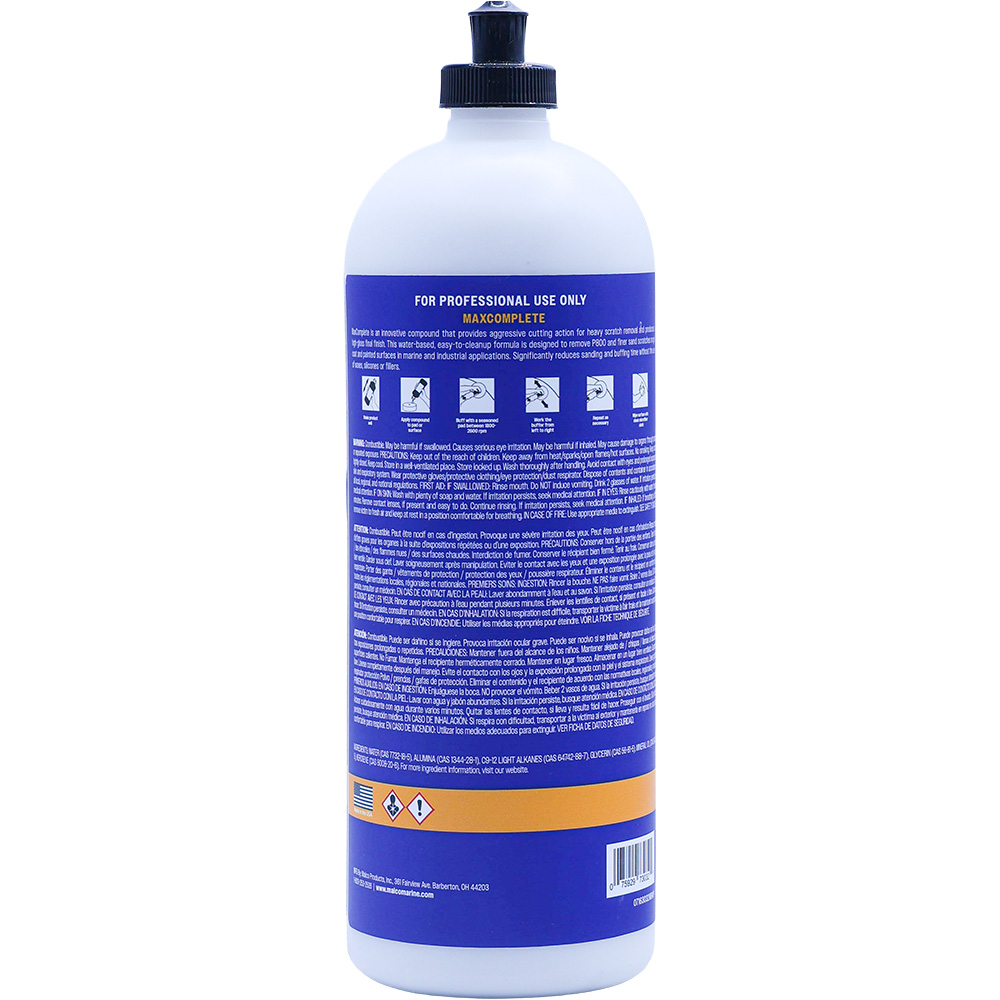 Image 2: Malco MaxComplete Compound - 32oz