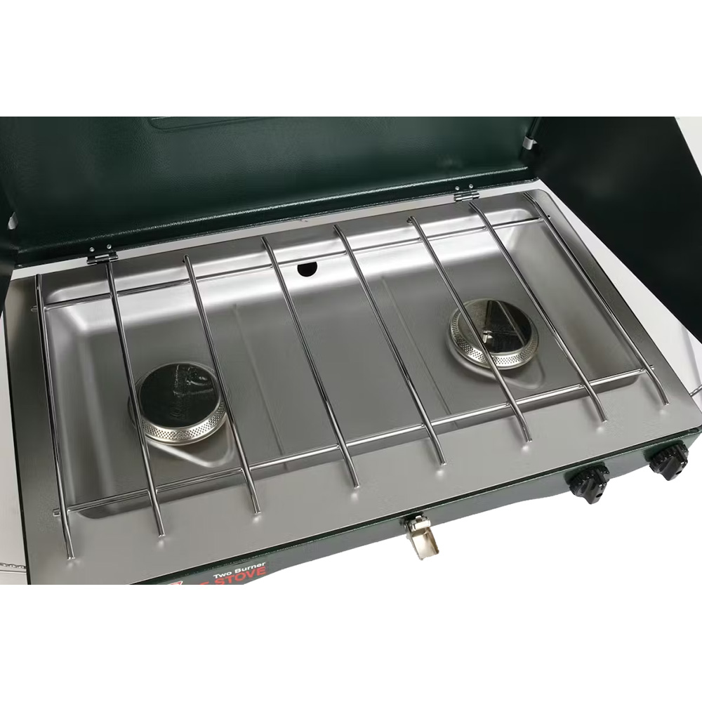 Image 2: Coleman PerfectFlow™ 2-Burner Classic Stove