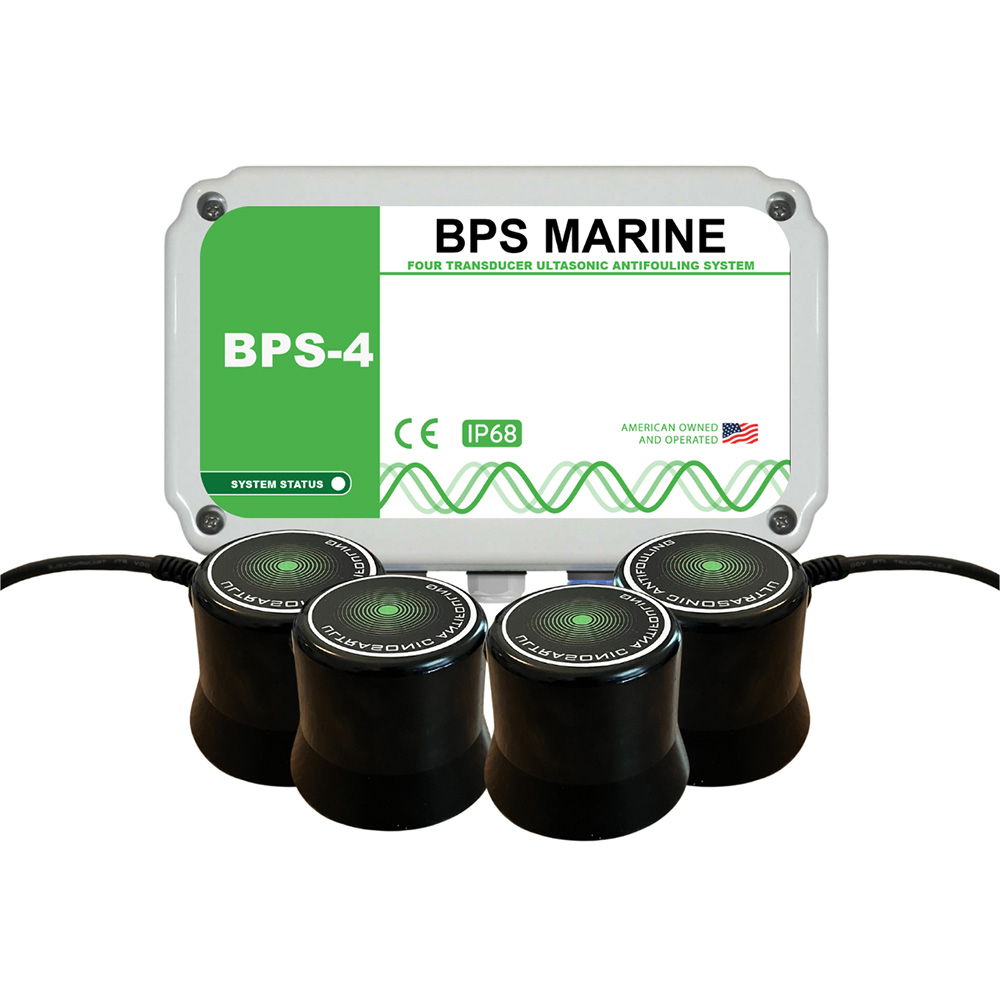 Image 1: BPS Marine BPS-4 4-Transducer Ultrasonic Antifouling System - 12VDC
