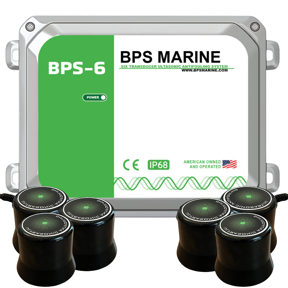 Image 1: BPS Marine BPS-6 6-Transducer Ultrasonic Antifouling System - 12VDC