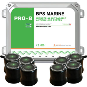 Image 1: BPS Marine PRO-8 8-Transducer Ultrasonic Antifouling System - 24VDC