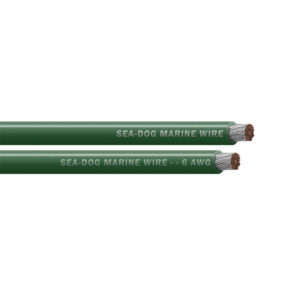 Image 1: Sea-Dog 6 AWG Green Battery Cable - 25'