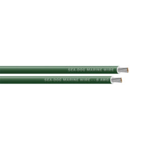 Image 1: Sea-Dog 8 AWG Green Primary Wire - 25'