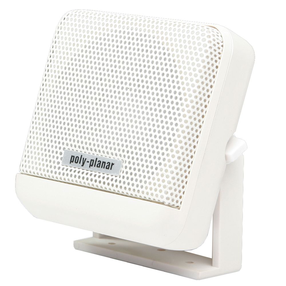 Image 1: Poly-Planar MB-41 10 Watt VHF Extension Speaker - White
