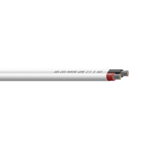Image 1: Sea-Dog 8/2 AWG Flat Duplex Wire Red/Black - 100'
