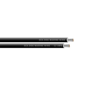 Image 1: Sea-Dog 12 AWG Black Primary Wire - 250'