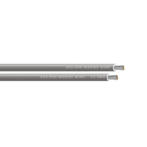 Image 1: Sea-Dog 12 AWG Grey Primary Wire - 100'