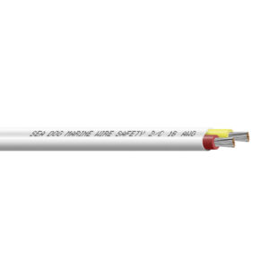 Image 1: Sea-Dog 16/2 Flat Duplex Safety Wire - Red/Yellow - 100'