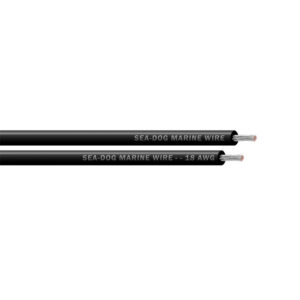 Image 1: Sea-Dog 18 AWG Black Primary Wire - 25'