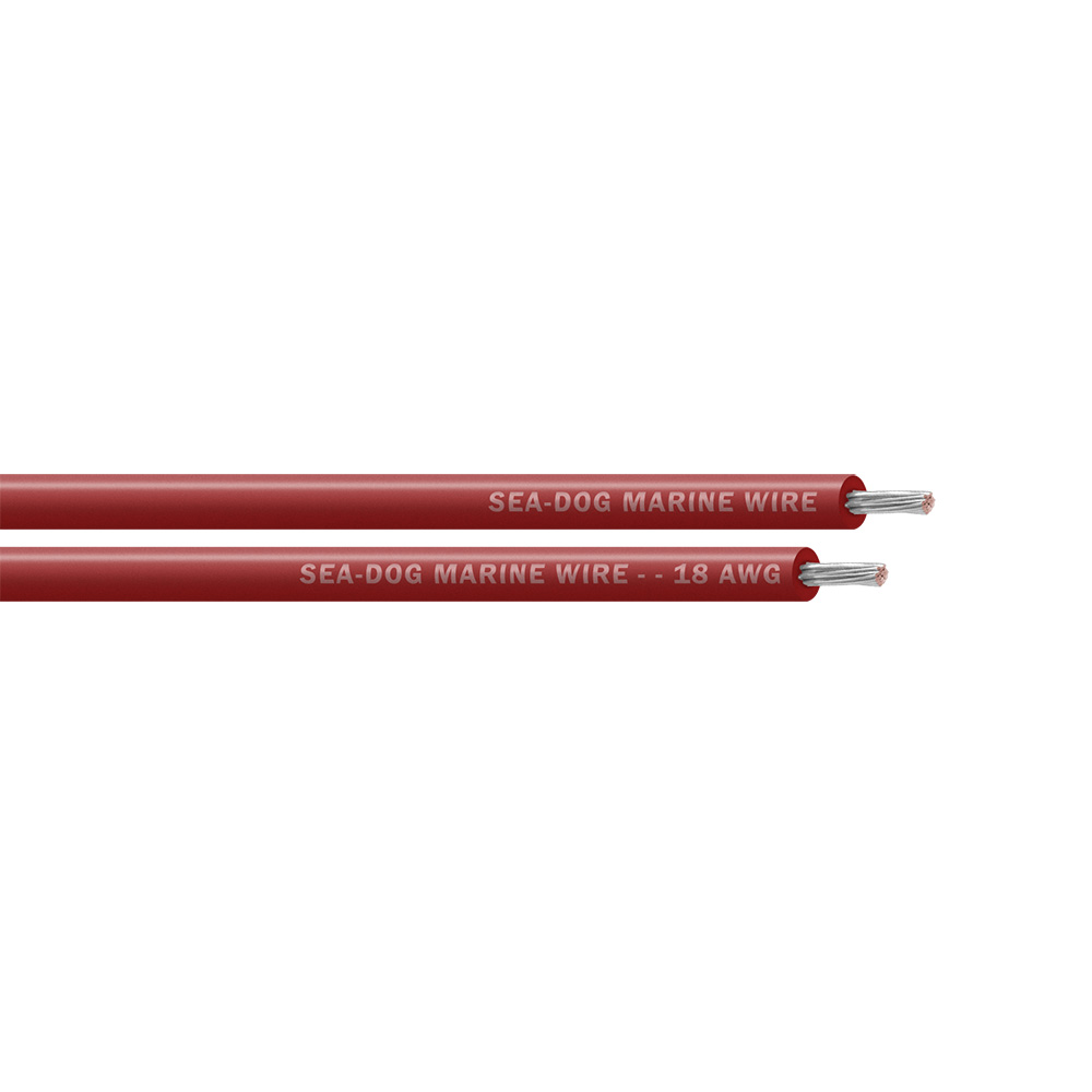 Image 1: Sea-Dog 18 AWG Red Primary Wire - 25'