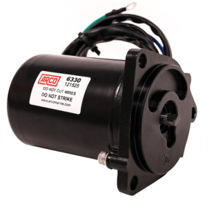 Image 1: ARCO Marine Replacement Tilt Trim Motor f/Yamaha 6KA-43880