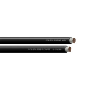 Image 1: Sea-Dog 4/0 AWG Black Battery Cable - 25'