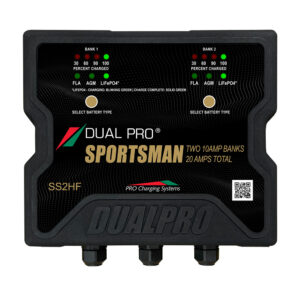 Image 1: Dual Pro Sportsman Series HF Battery Charter - 20 Amp - 2 Bank