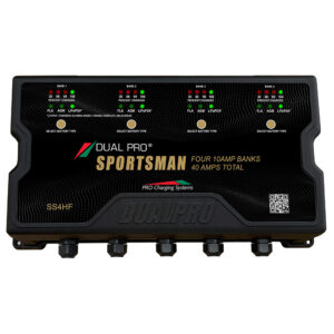Image 1: Dual Pro Sportsman HF (High Frequency) Battery Charger 40A - 4 Bank