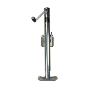 Image 1: Powerwinch Utility Series Jack - 2500lb, Bolt-On, Flat Plate, Zinc