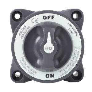 Image 1: Egis Battery Switch - Heavy Duty-Series 600A - Off/On